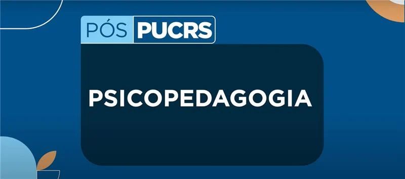 Logo da Pós PUCRS Psicopedagogia